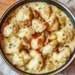 Creamy Knoephla Soup (Potato and Dumplings)