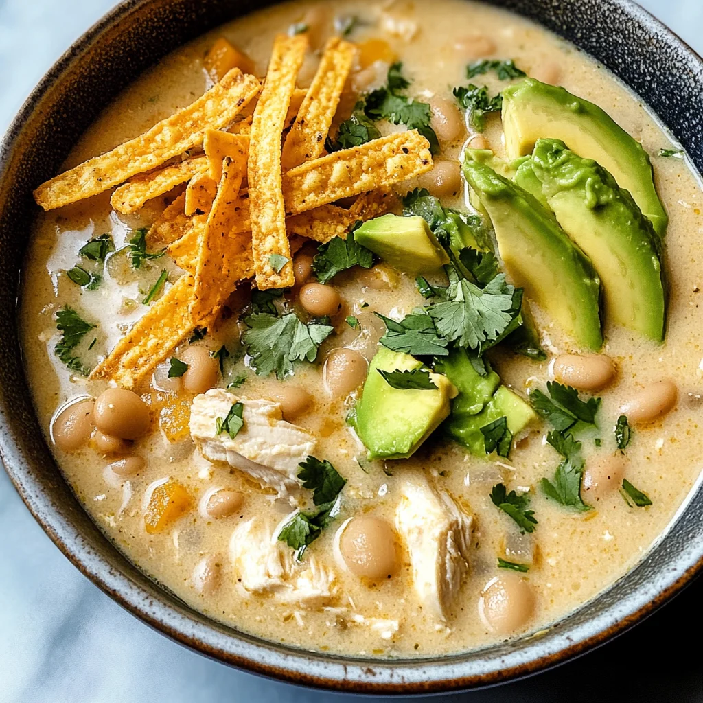 Creamy White Chicken Chili