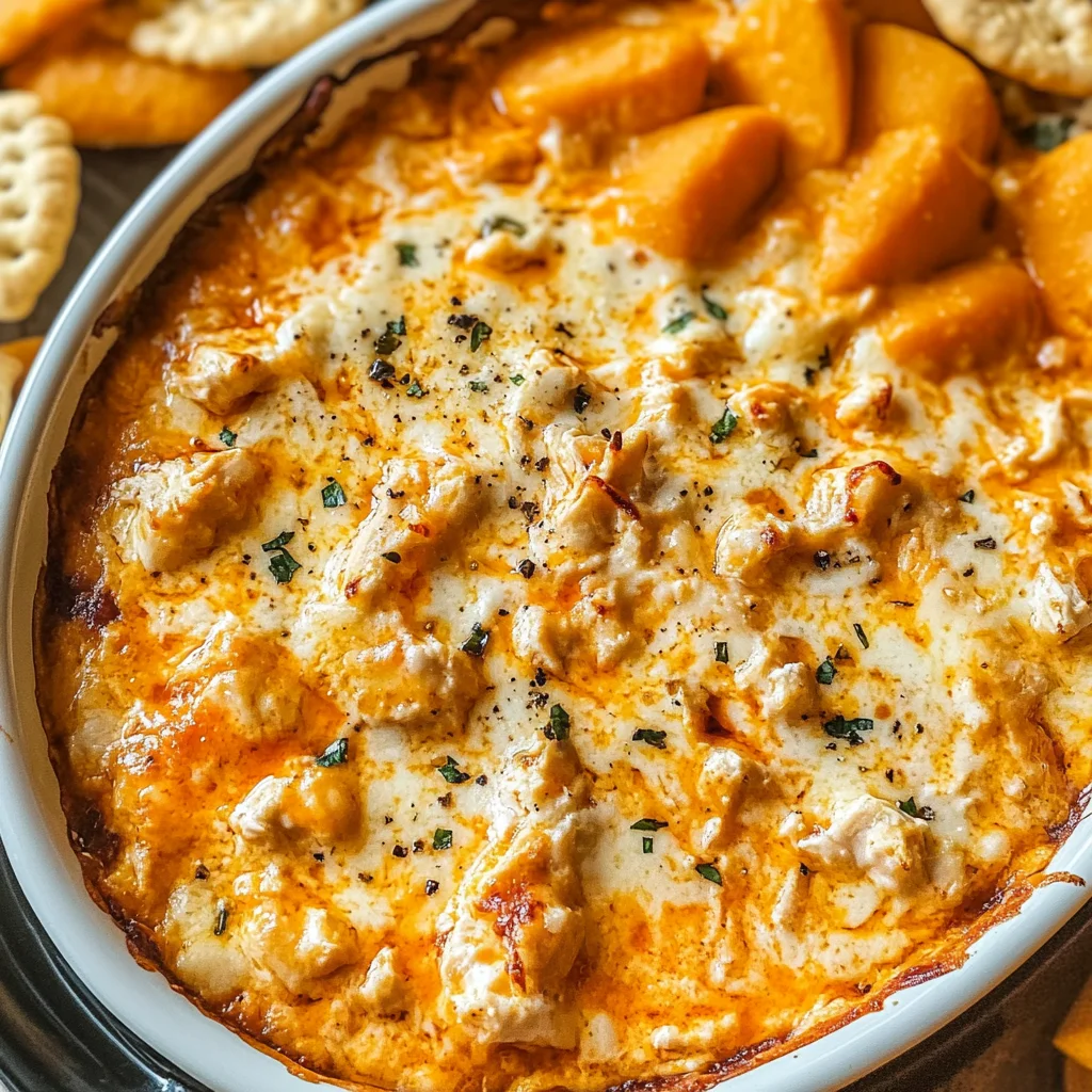 Crockpot Buffalo Chicken Dip Recipe