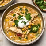 Easy White Chicken Chili Recipe (Stovetop or Crockpot)