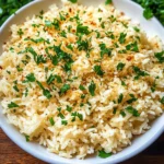 Garlic Parmesan Rice