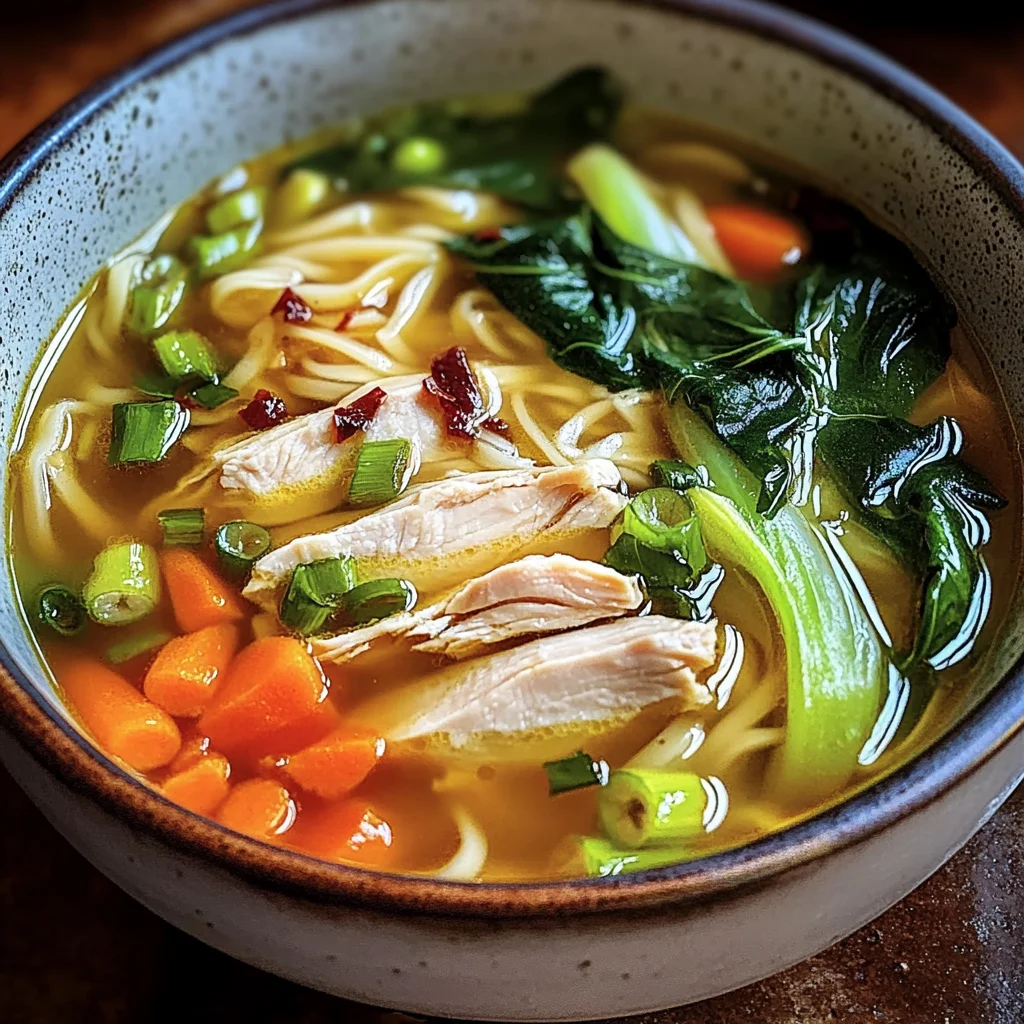 Ginger Garlic Chicken Noodle Soup: An Incredible Ultimate Recipe for Comfort