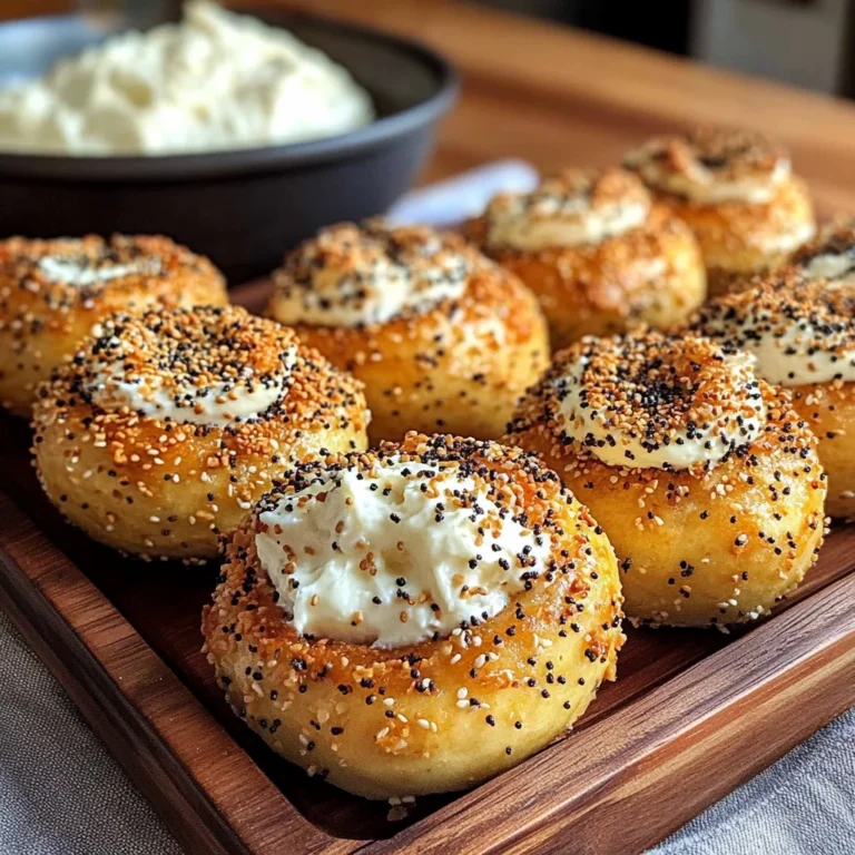 High-Protein Bagel Bites