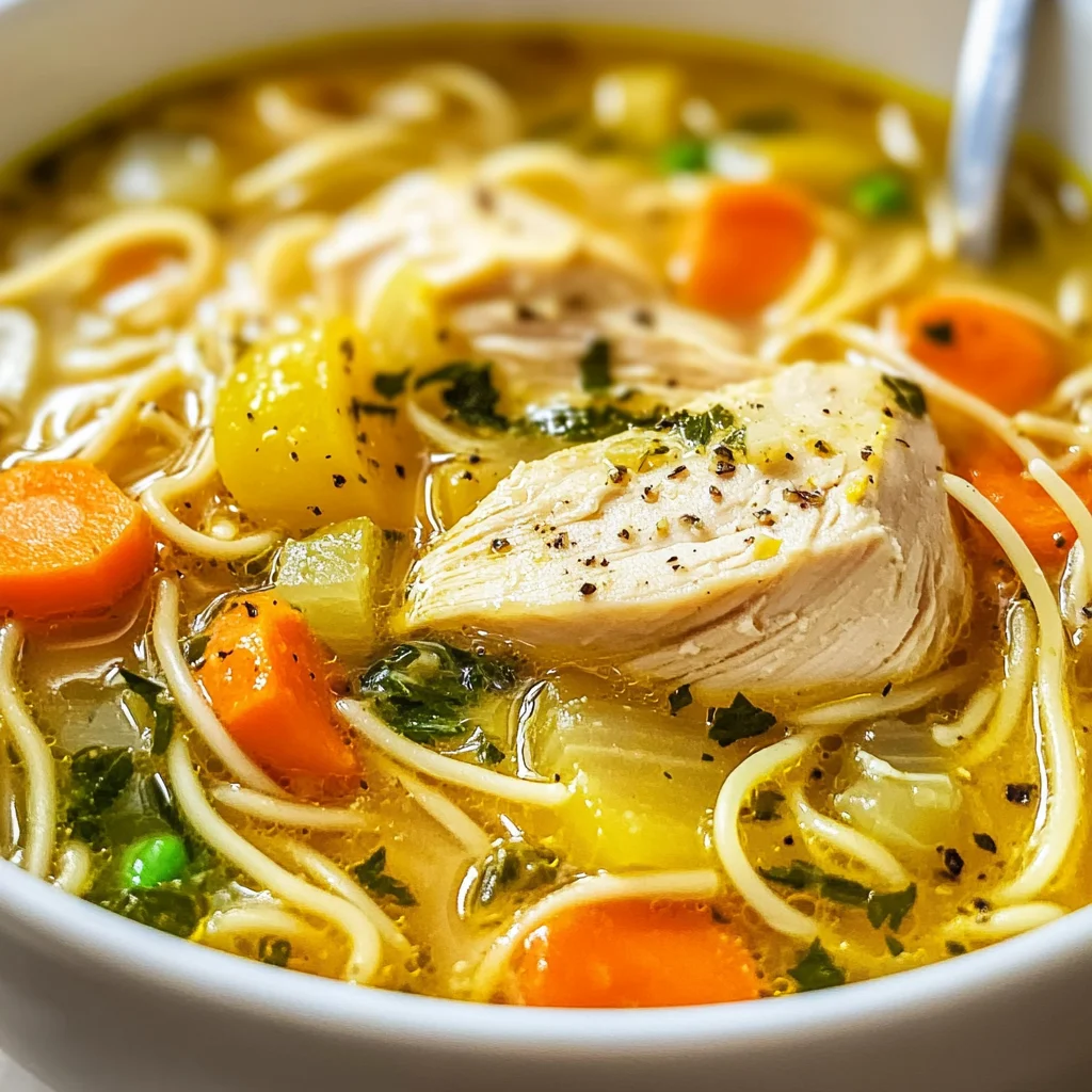 Lemon Chicken Soup