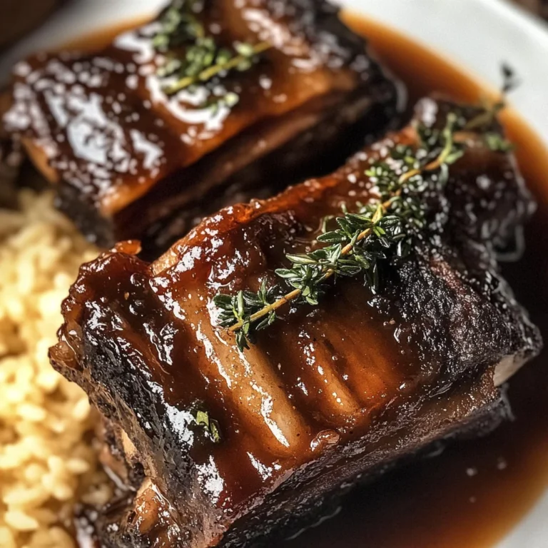Maple Bourbon Braised Short Ribs for Ultimate Cozy Nights