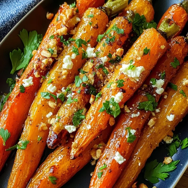Maple Dijon Roasted Carrots