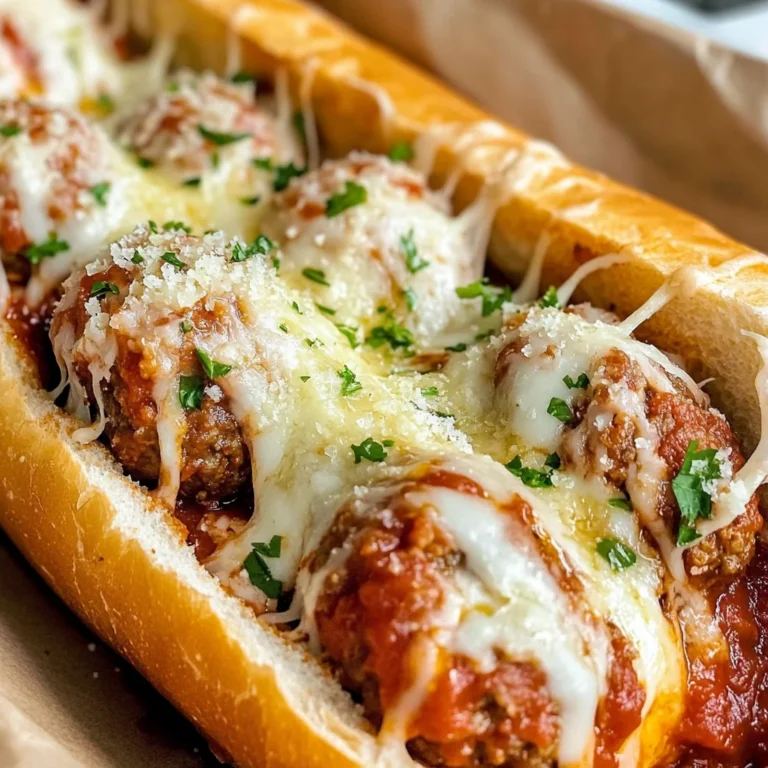 Meatball Sub Recipe