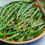 Miso Green Beans