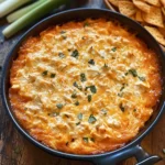 Oven Buffalo Chicken Dip