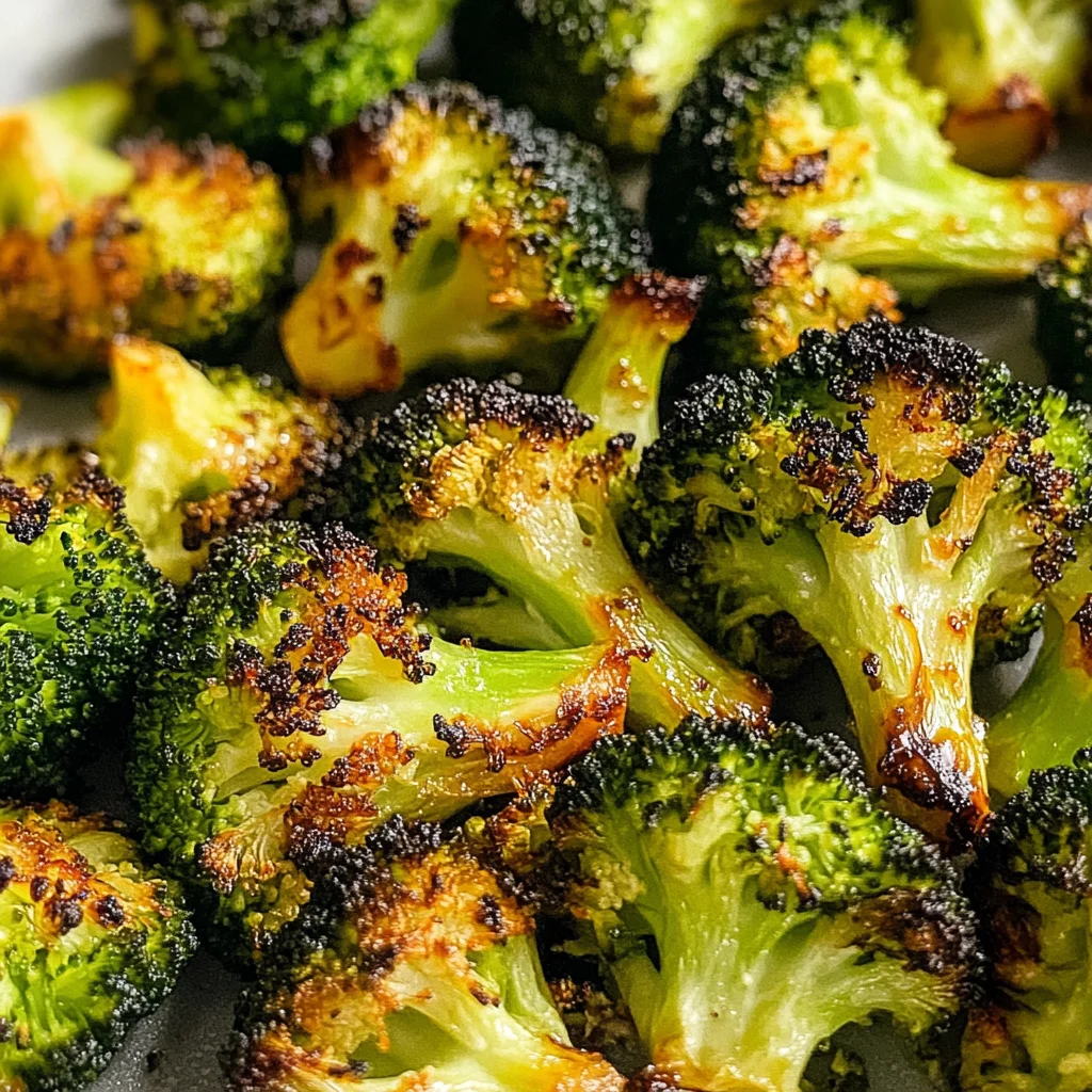 Oven Roasted Broccoli (Baked Broccoli)