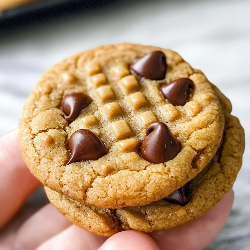 Peanut Butter Chocolate Chip Cookies