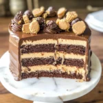 Peanut Butter Chocolate Layer Cake