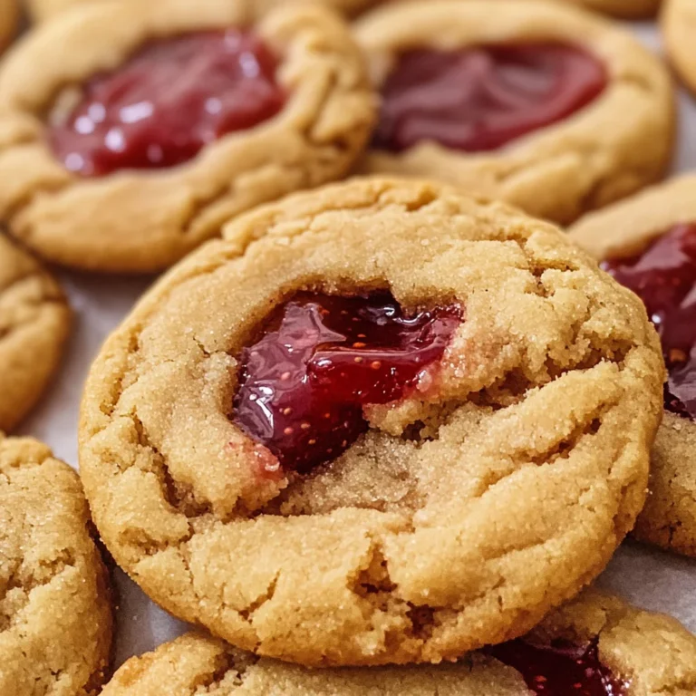 Peanut Butter and Jelly Cookies