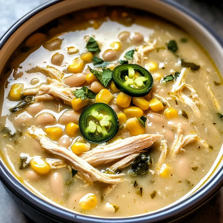 The Best White Chicken Chili
