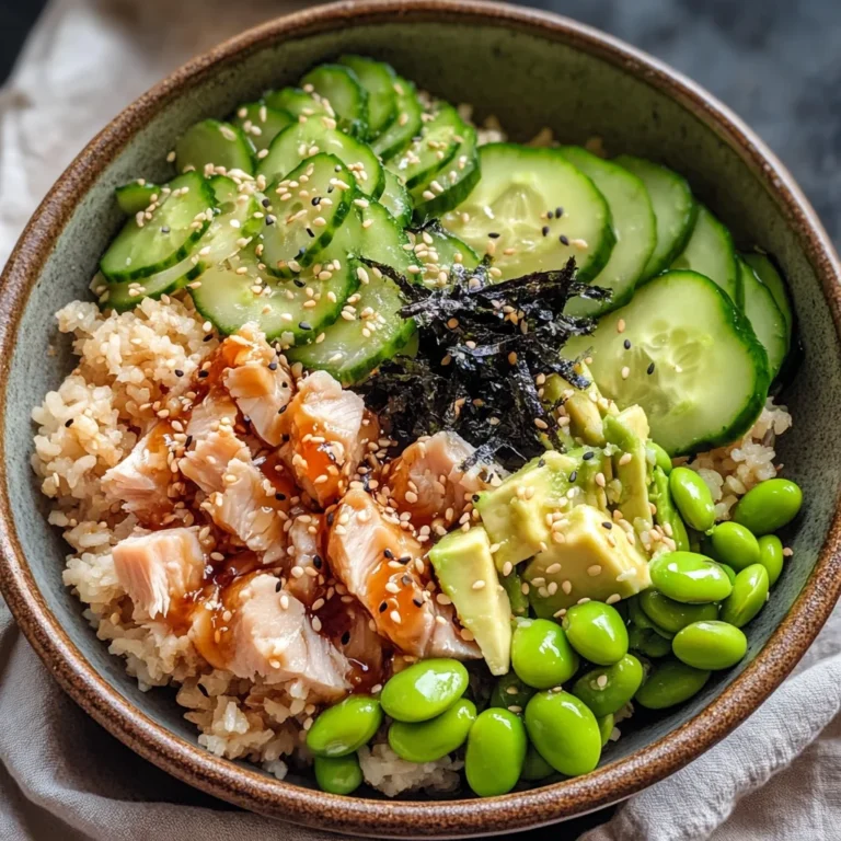 Tuna Avocado Crispy Rice Salad