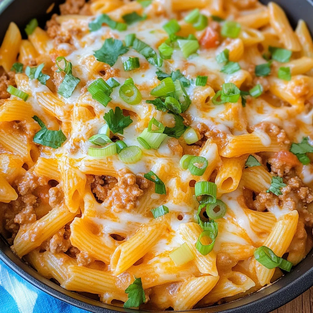 Turkey Taco Pasta