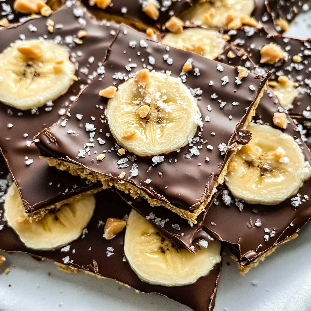 Viral Chocolate Banana Bark