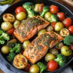 Za'atar Garlic Salmon Recipe