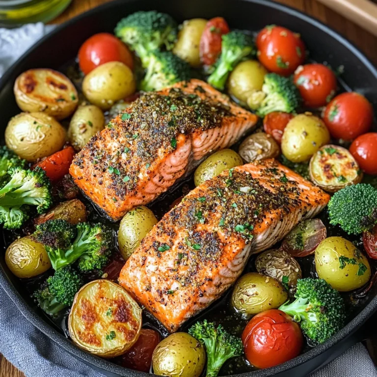Za'atar Garlic Salmon Recipe